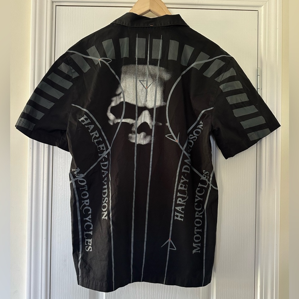 Harley Davidson Buttown Down Shop Shirt